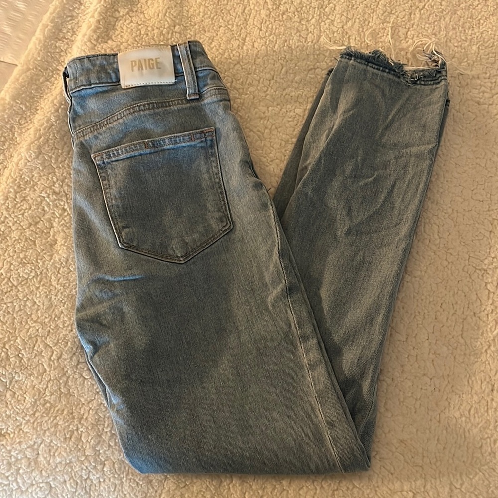 PAIGE HIGH RISE SKINNY JEANS